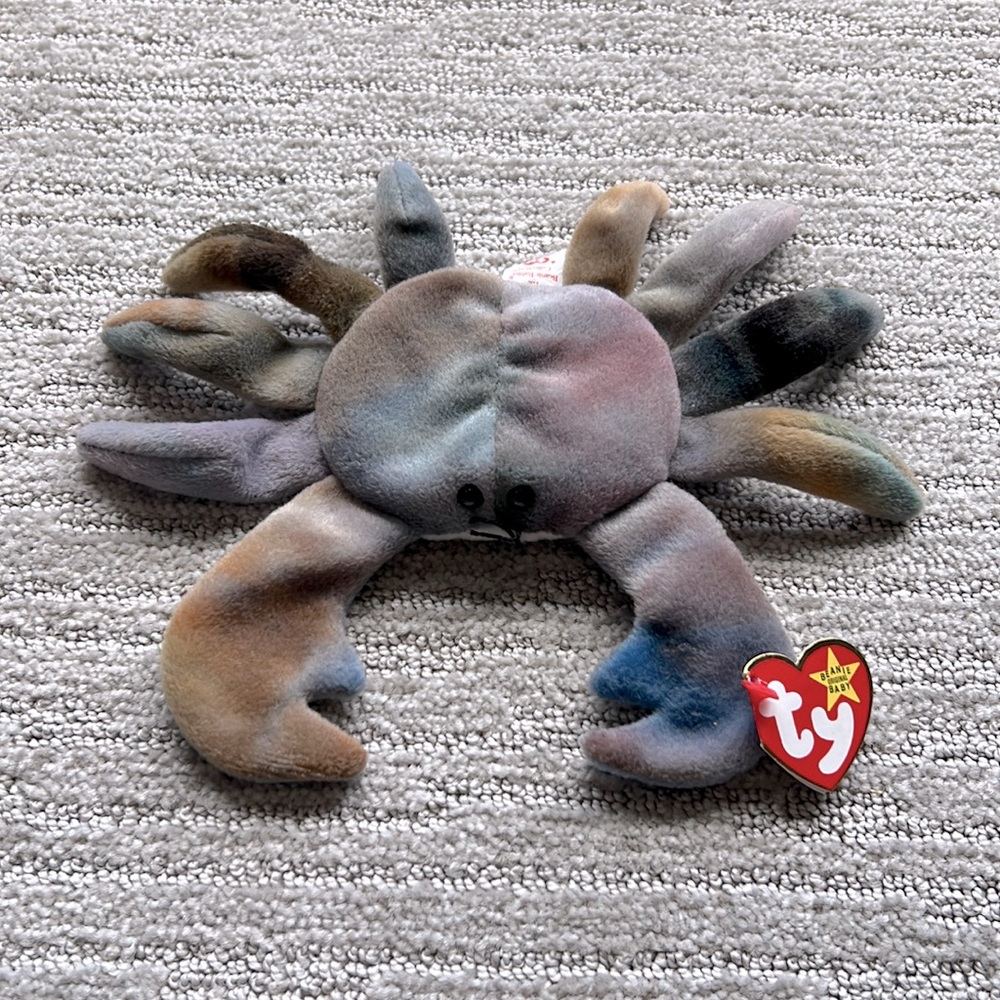 Ty Beanie Babies Claude the Crab